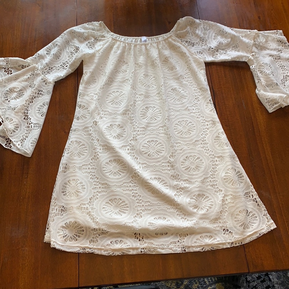 Off white summer dress